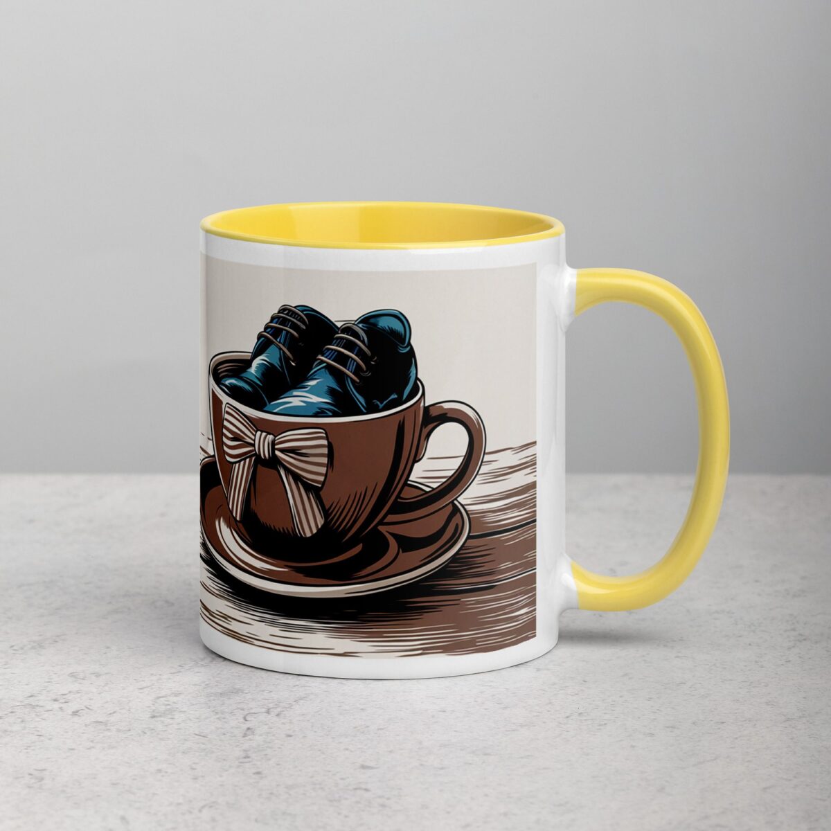 Walked Her Down the Aisle, Walking with Coffee Now Mug - Image 21