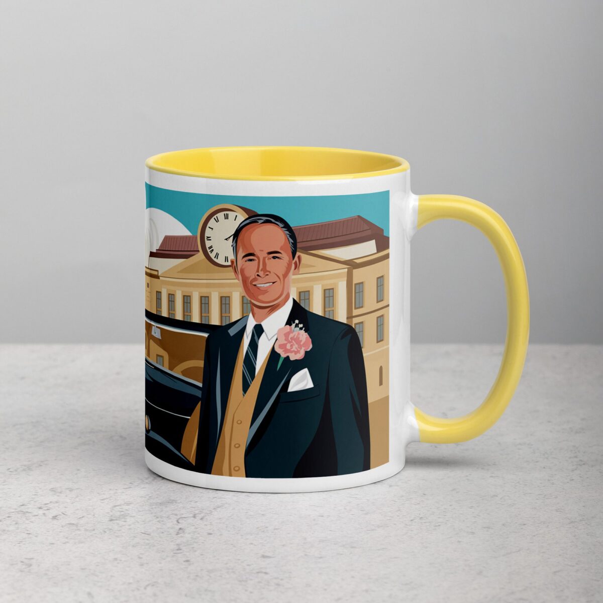 Father of the Bride Retro Coffee Mug & Tea Cup - Image 21