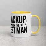 Backup for the Best Man Groomsman Mug - Image 21