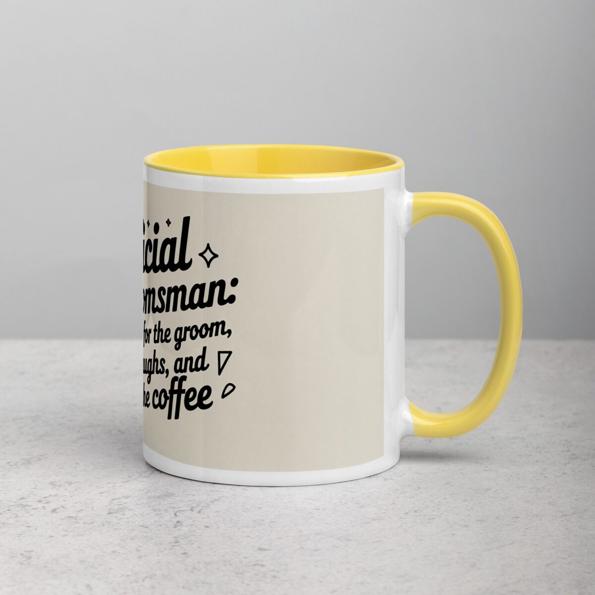 Official Groomsman: Here for the Groom, the Laughs, and the Coffee Mug - Image 21