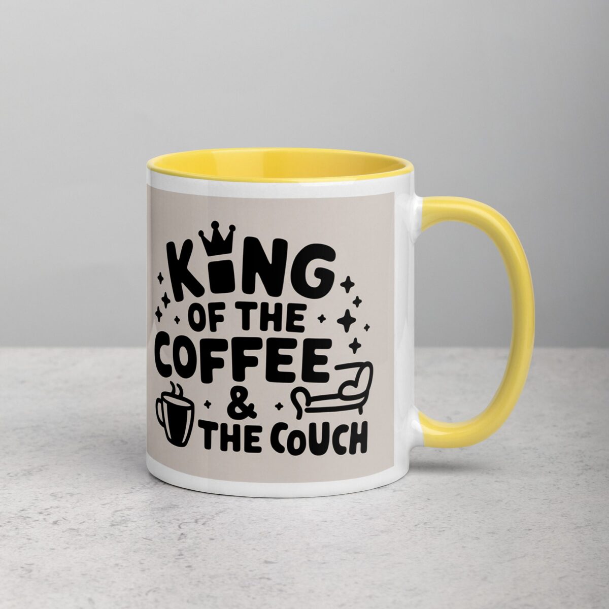 King of the Coffee & the Couch Husband Mug - Image 21