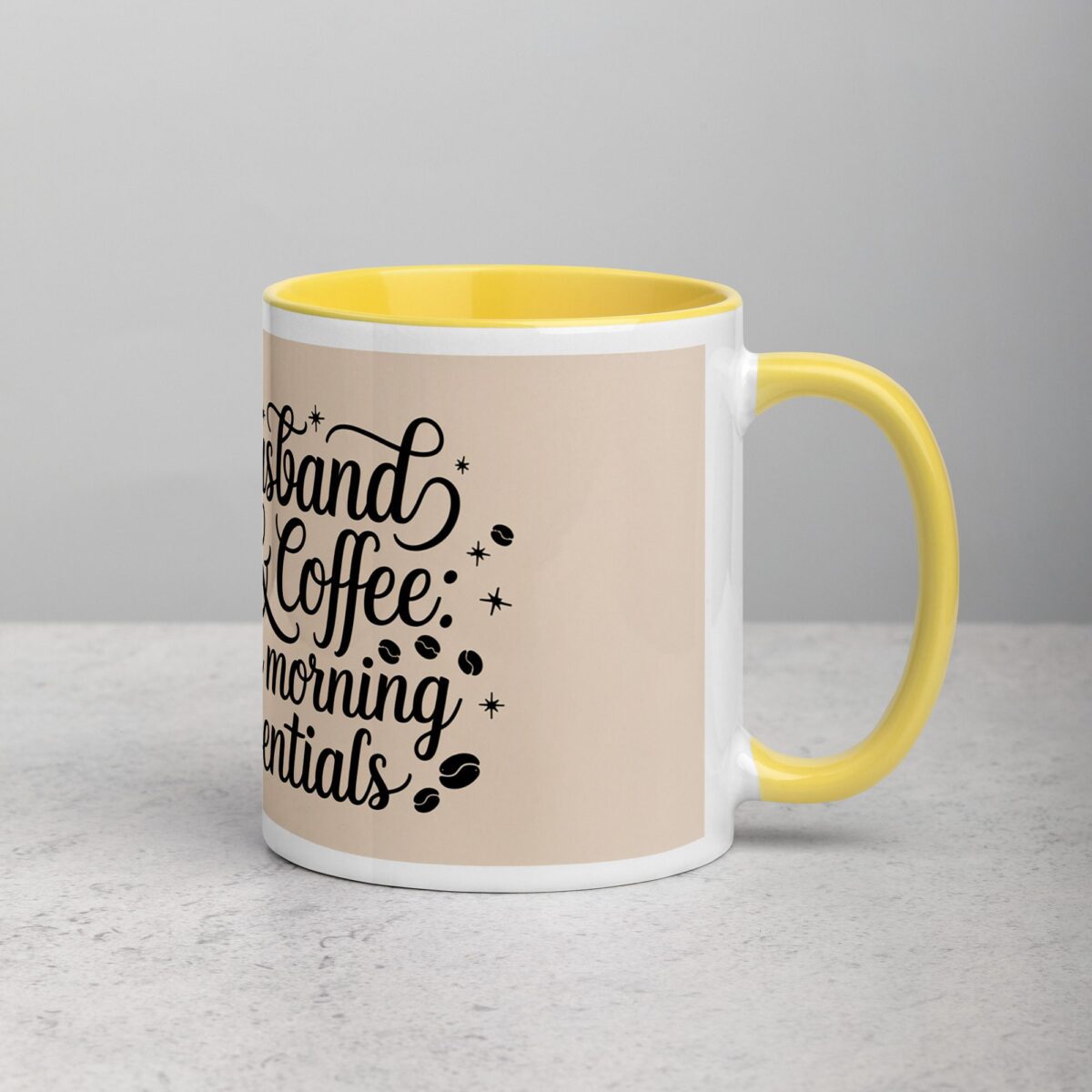 Husband & Coffee: My Morning Essentials Mug - Image 21