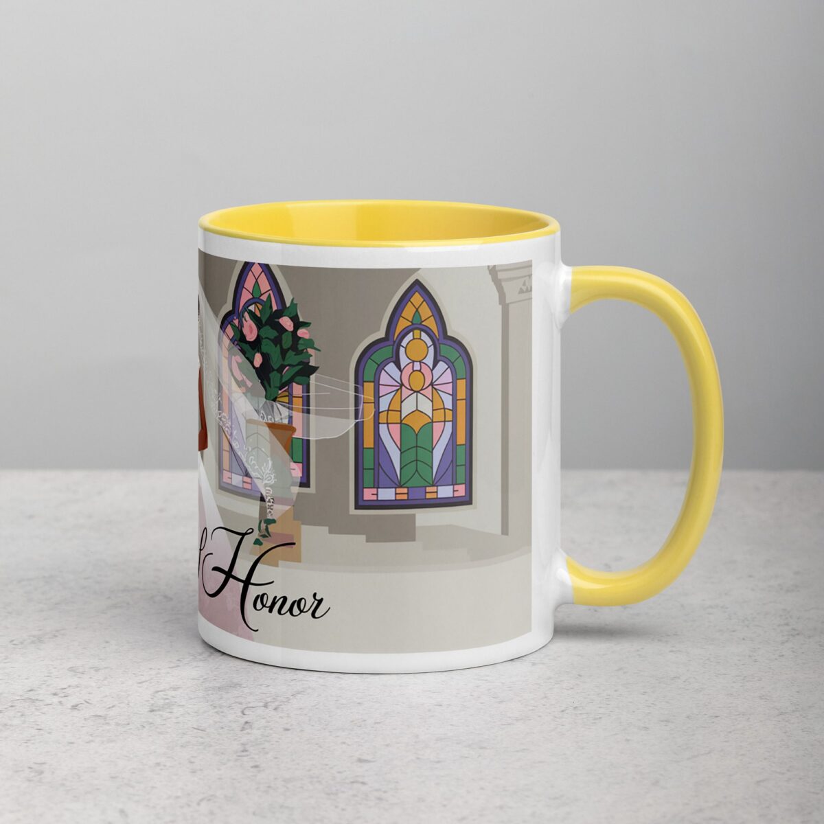 Matron of Honor Elegant Coffee Mug & Tea Cup - Image 21