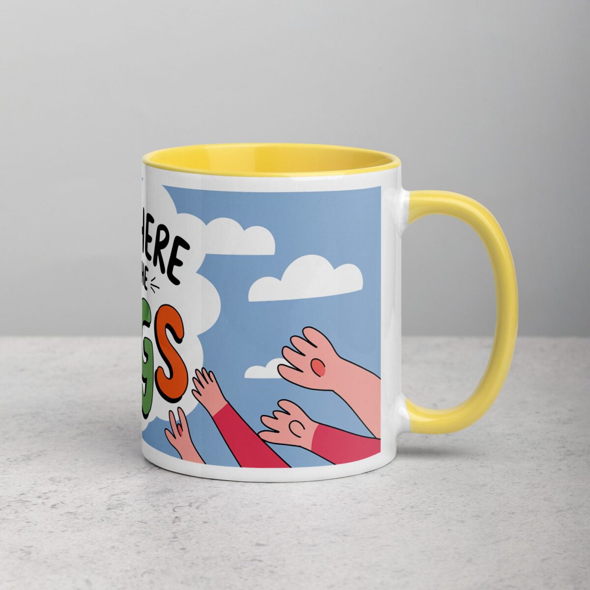 Just Here for the Hugs Coffee Mug - Image 21