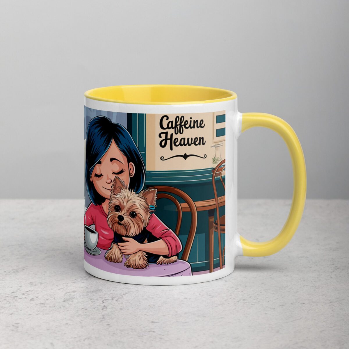Yorkie Mom (Coffee and Cuddles) Mug - Image 21