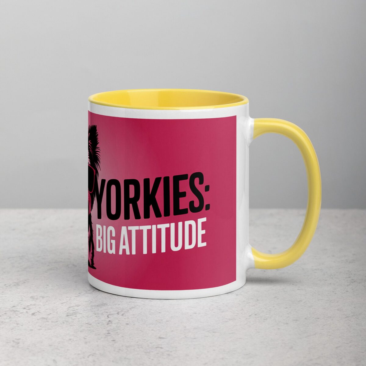 Yorkies: Small Dog, Big Attitude Coffee Mug - Image 21