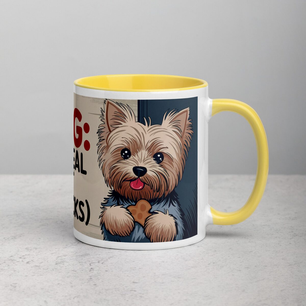 Warning: Yorkie May Steal Your Heart Coffee Mug - Image 22