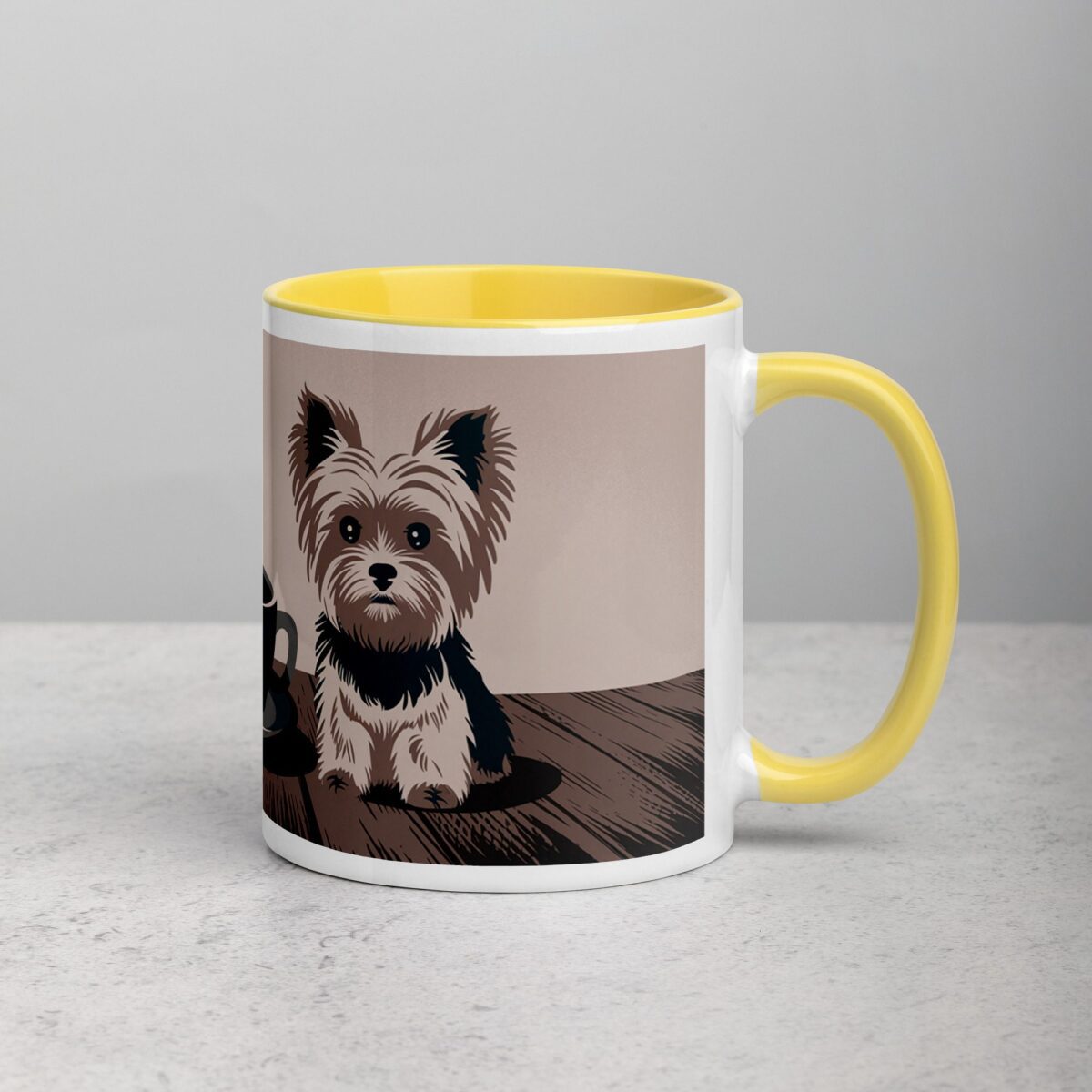 Fueled by Coffee and Yorkie Love Mug - Image 21