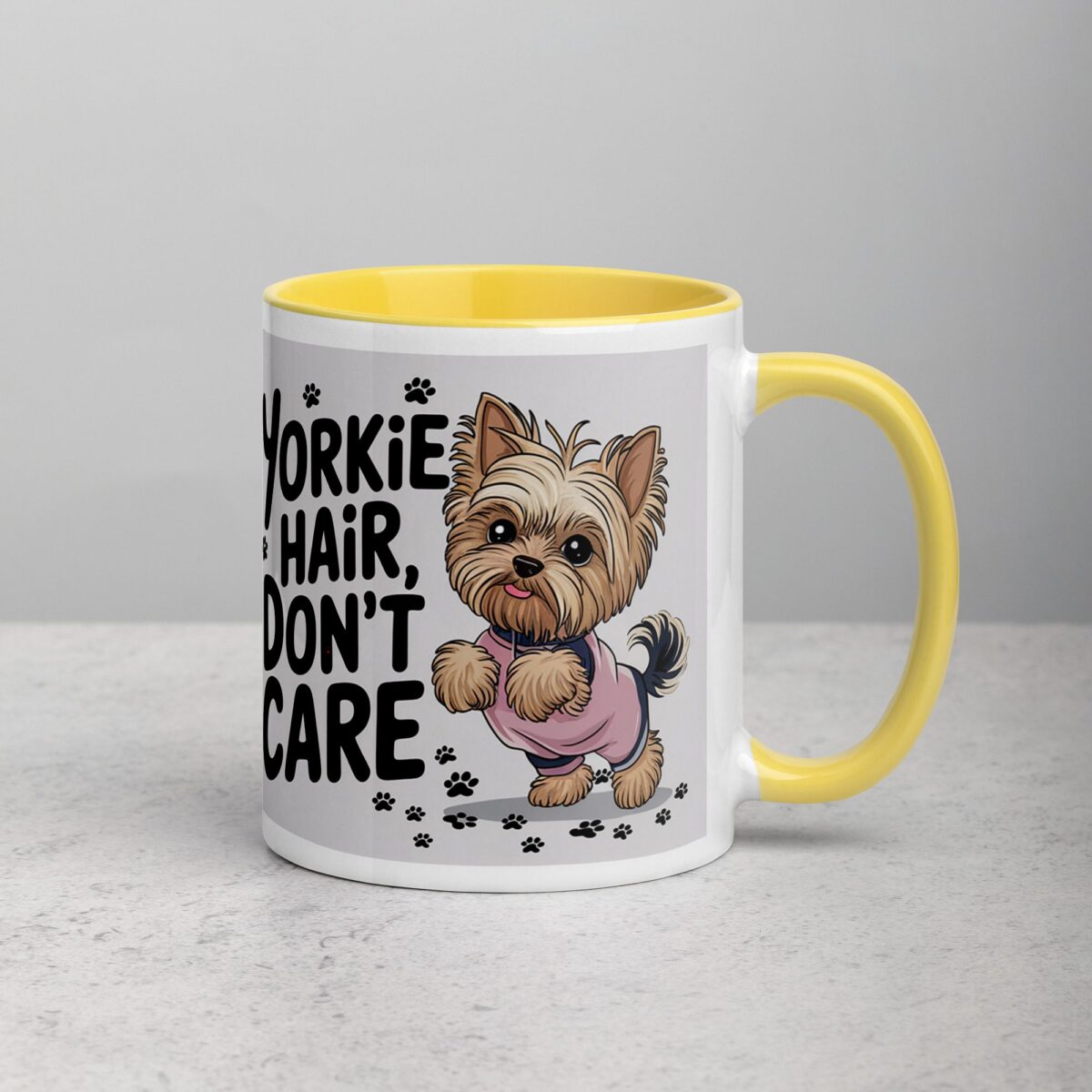 Yorkie Hair, Don’t Care Coffee Mug - Image 21