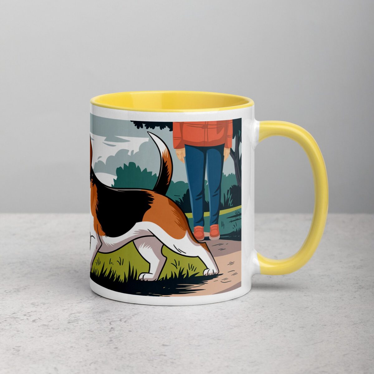 My Beagle Is the Reason I Wake Up (and Smile) Coffee Mug - Image 21