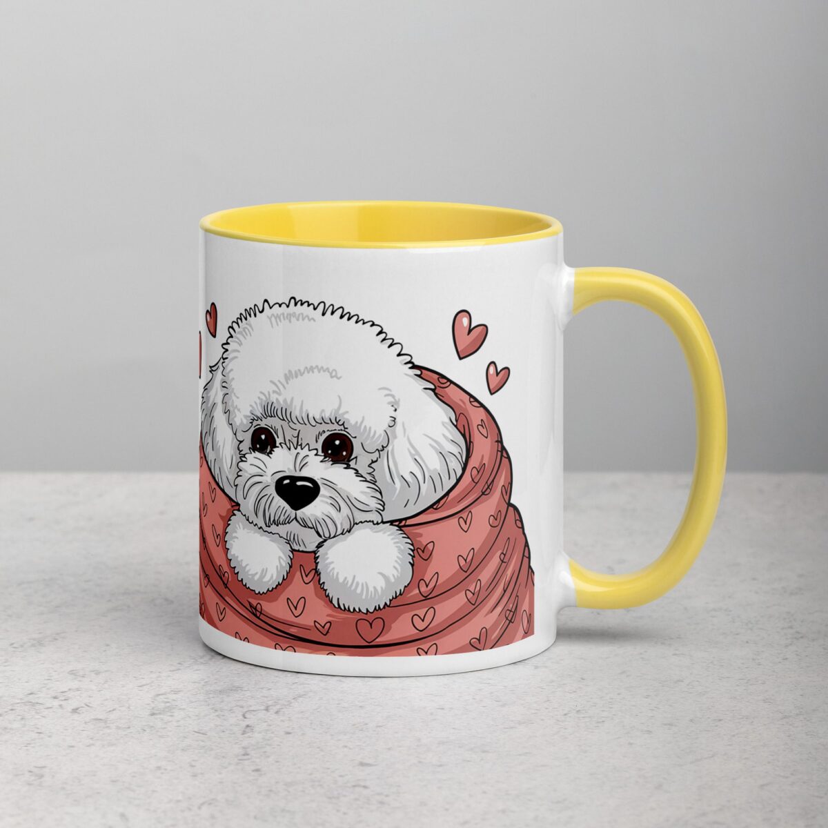 Happiness Is a Warm Bichon Coffee Mug & Tea Cup - Image 21