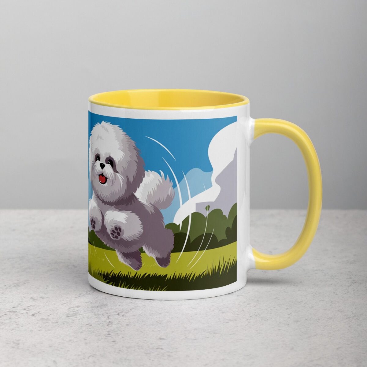 Behold the Bichon Bounce! Coffee Mug - Image 21