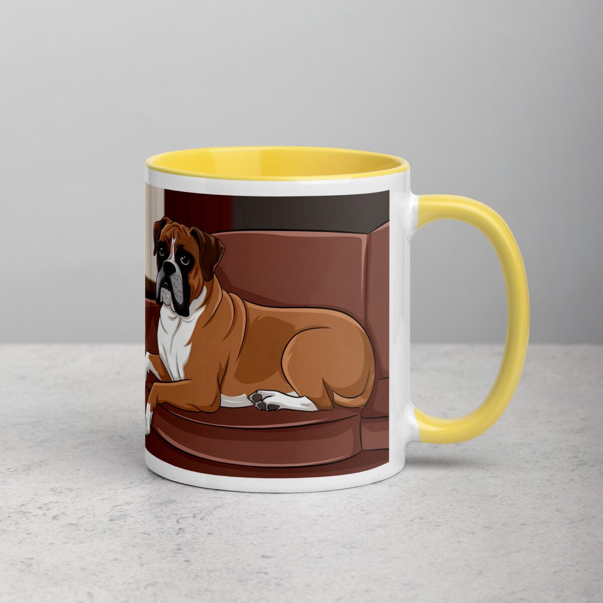 My Boxer Is My Therapist Coffee Mug - Image 21