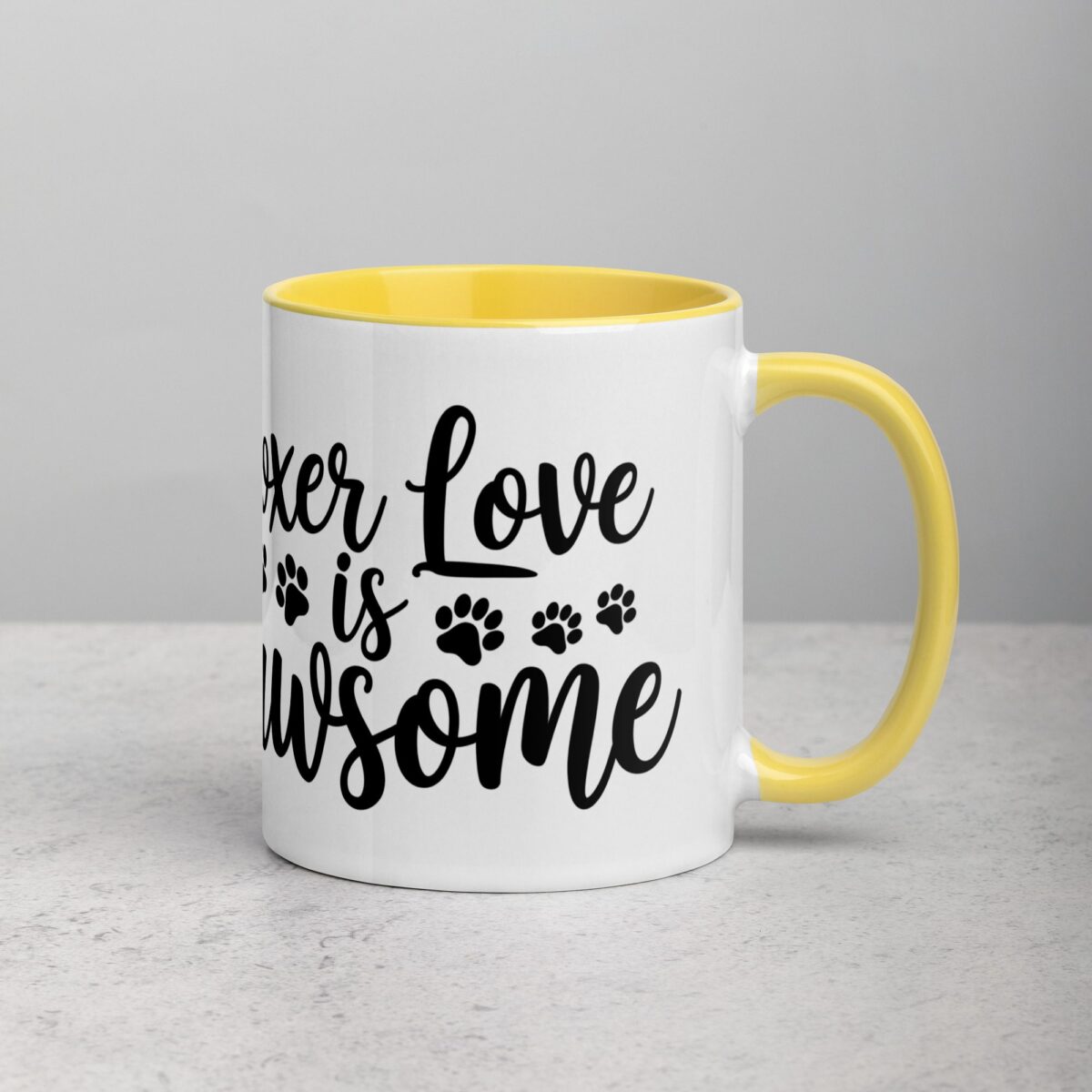Boxer Love Is Pawsome Coffee Mug & Tea Cup - Image 21