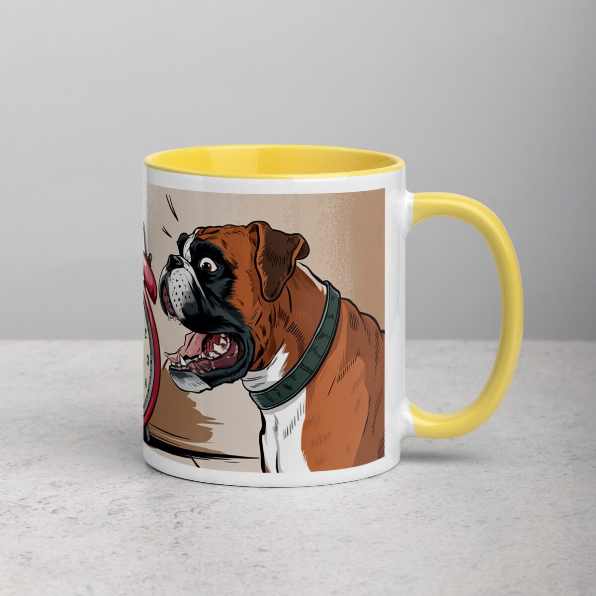 Boxers: The Best Alarm Clock Ever Coffee Mug - Image 21