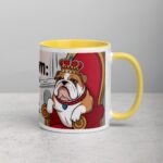Bulldog Mom: Queen of Snuggles Coffee Mug - Image 21