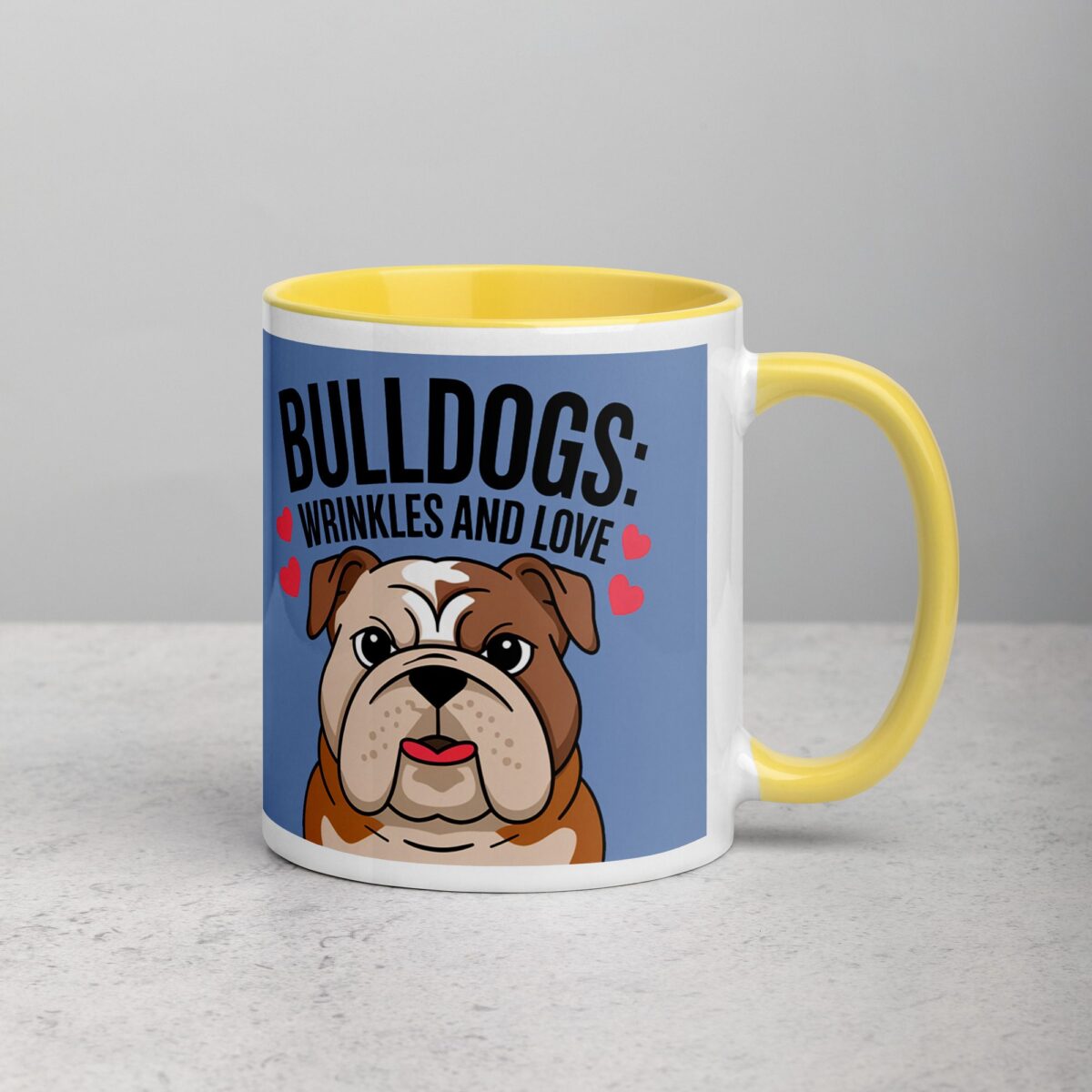 Bulldogs: Wrinkles and Love Coffee Mug - Image 21