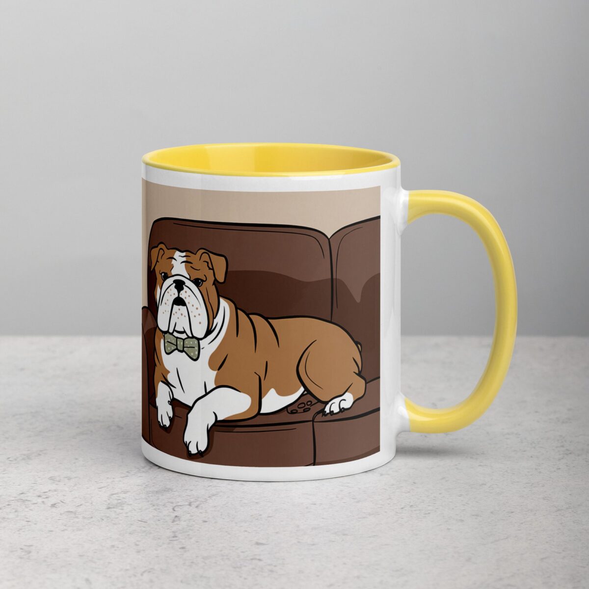My Bulldog Is My Therapist Coffee Mug & Tea Cup - Image 21