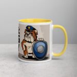 Warning: Bulldog on Duty Coffee Mug - Image 21