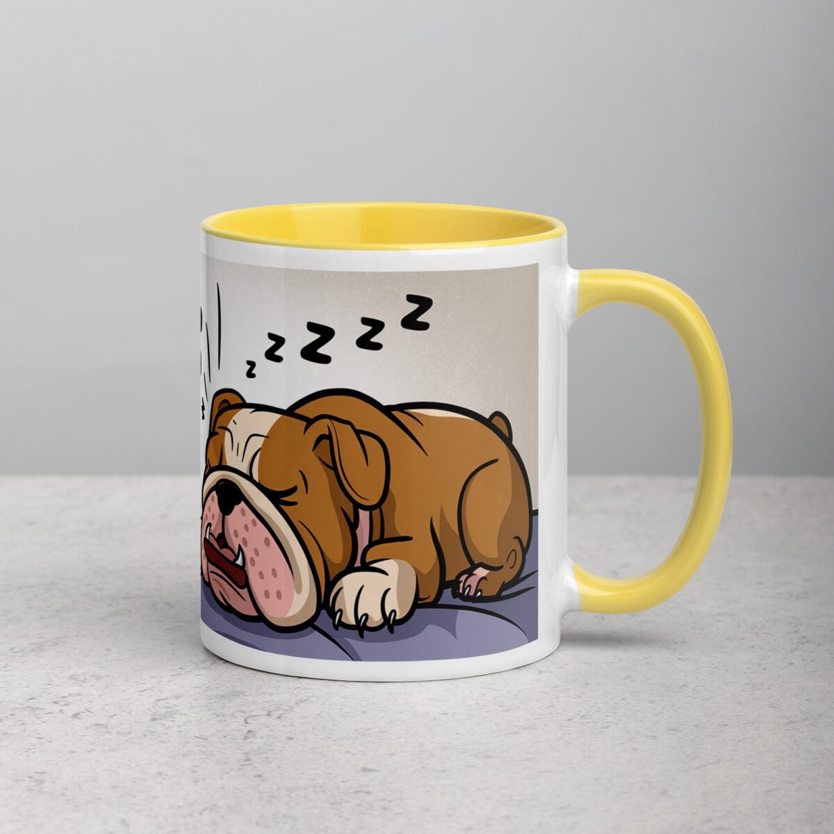 Happiness Is a Bulldog Snore Coffee Mug - Image 21