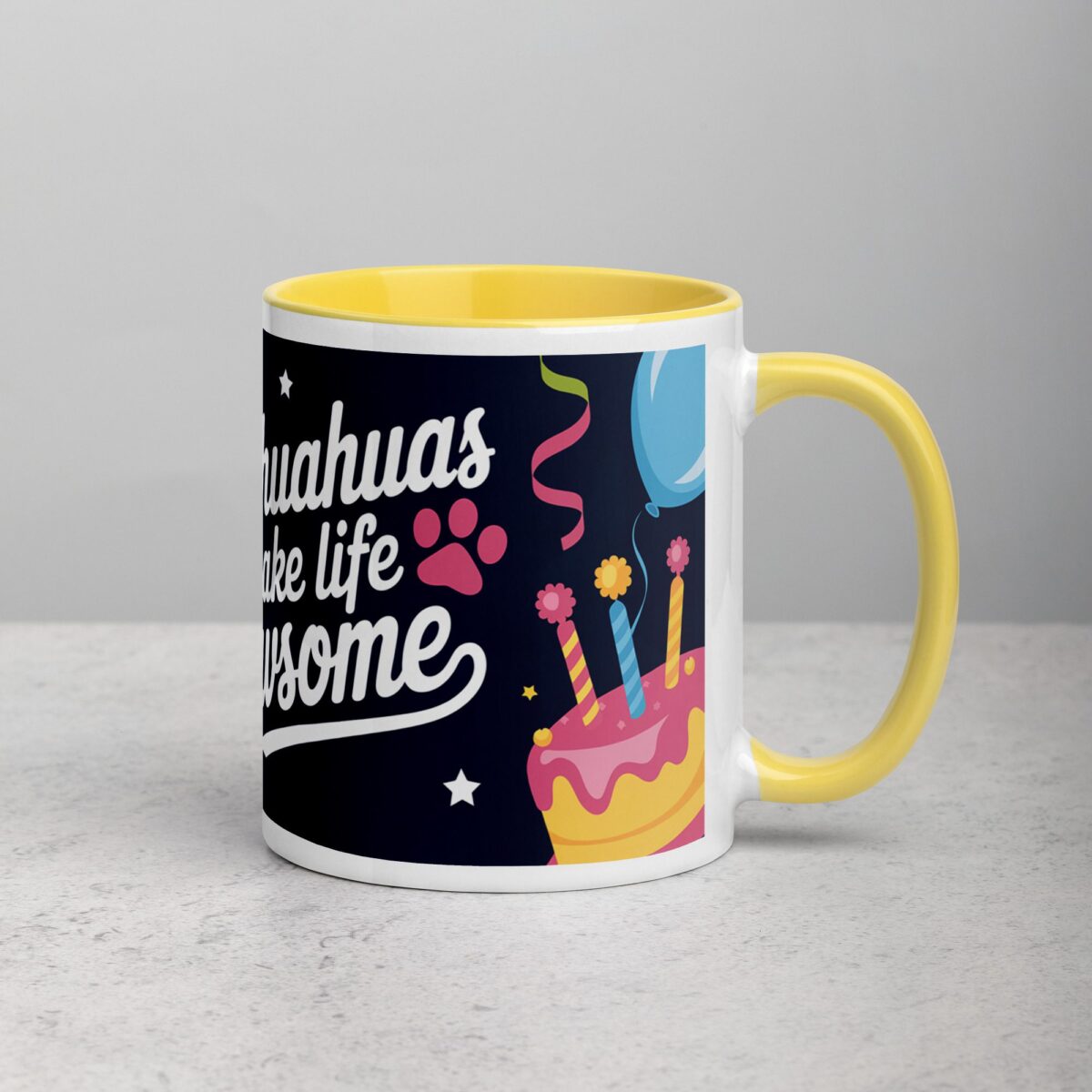 Chihuahuas Make Life Pawsome Coffee Mug - Image 21
