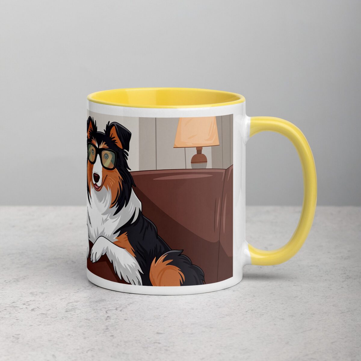 My Collie Is My Therapist Coffee Mug - Image 21