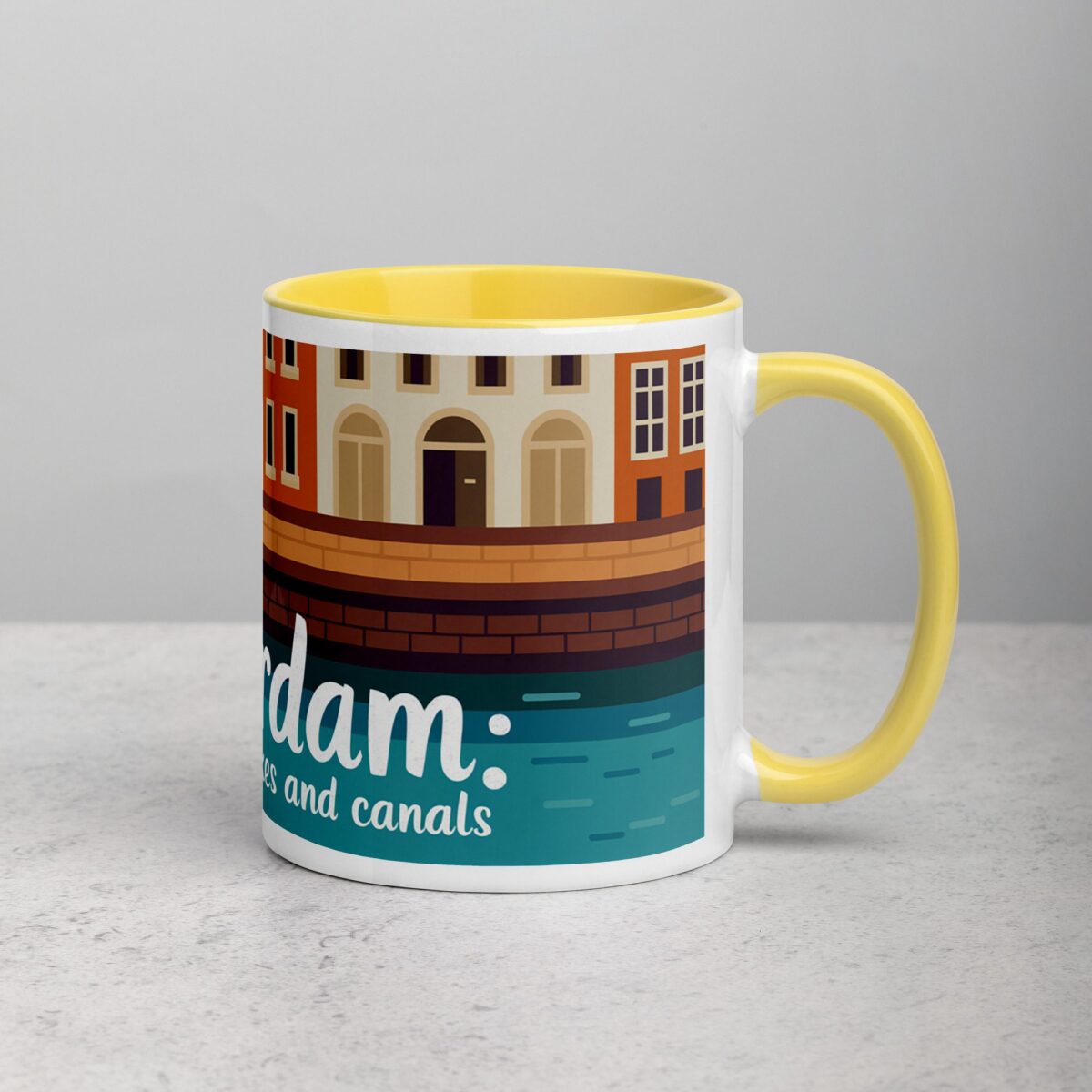 Amsterdam: The City of Bikes and Canals Coffee Mug - Image 21