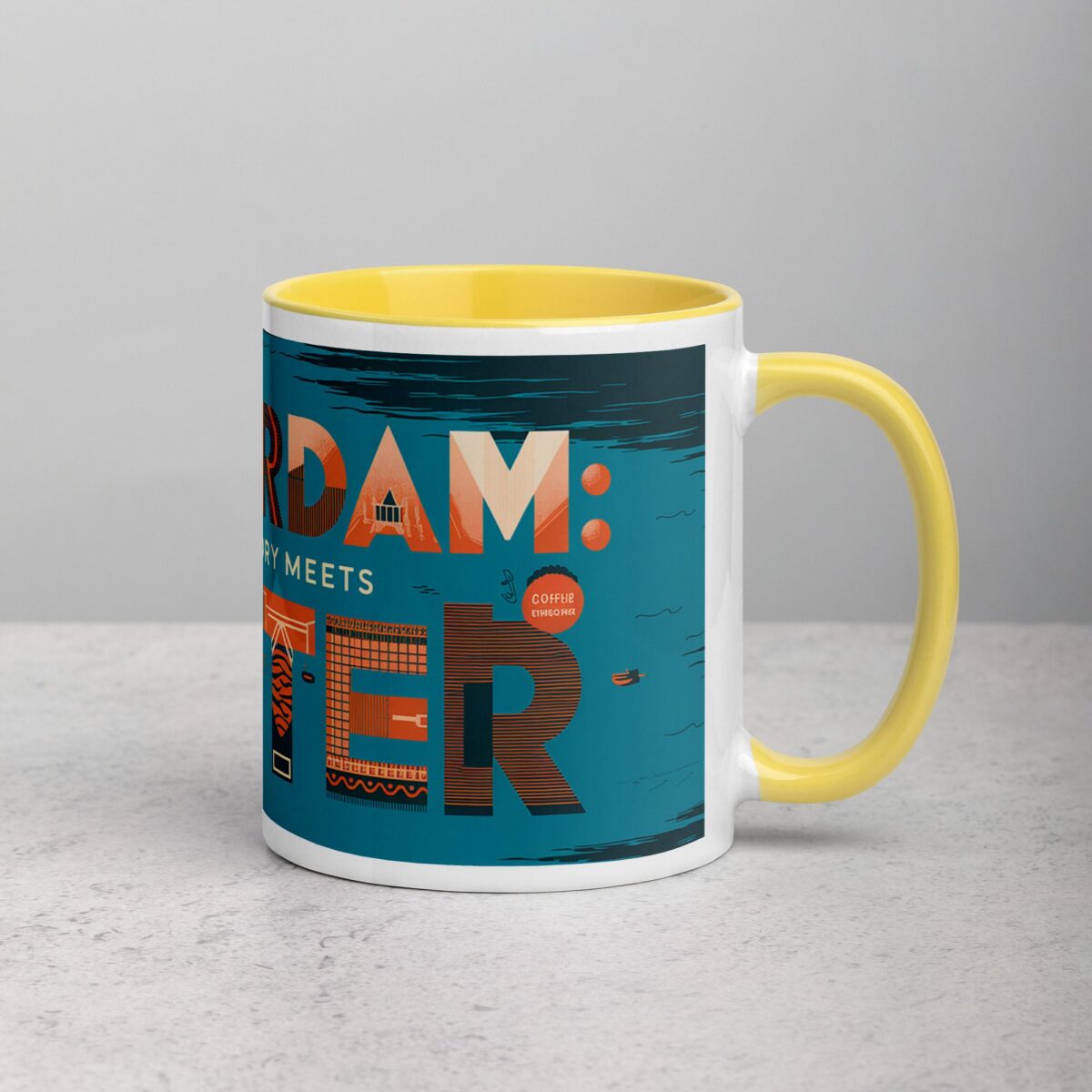 Amsterdam: Where History Meets Hipster Coffee Mug - Image 21