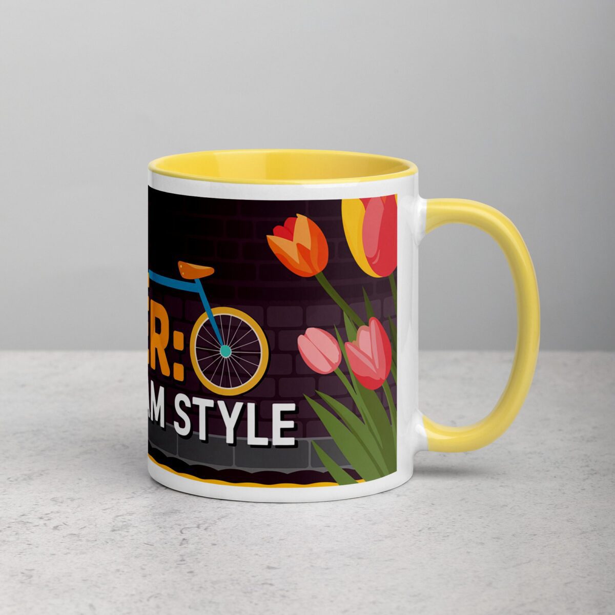 Pedal Power: Amsterdam Style Coffee Mug - Image 21