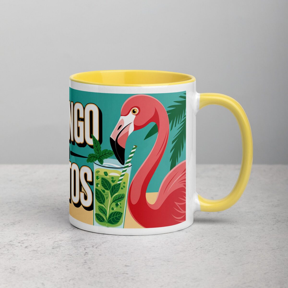 Flamingos and Mojitos Coffee Mug - Image 21
