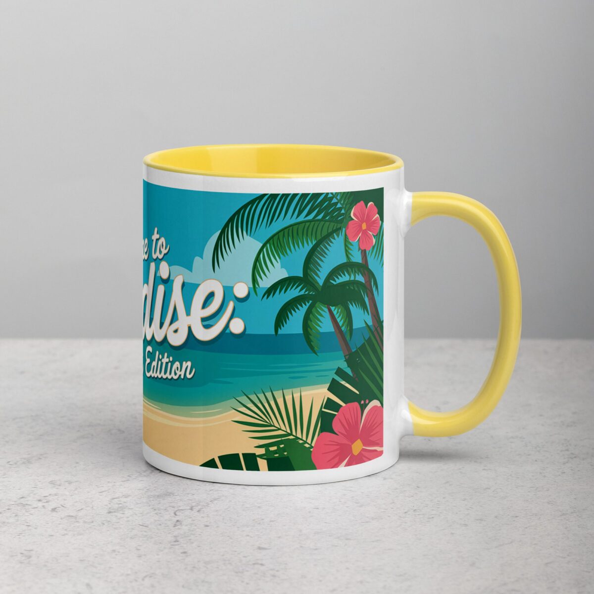 Welcome to Paradise: Miami Edition Coffee Mug - Image 21
