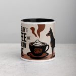 Fueled by Coffee and Doberman Love Mug