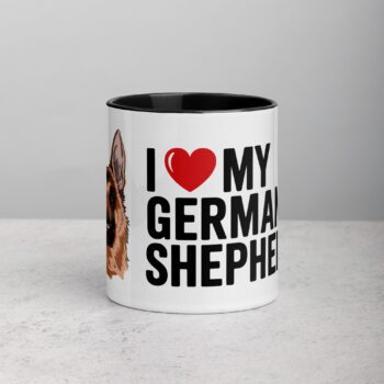 I ❤️ My German Shepherd Coffee Mug & Tea Cup