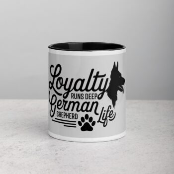 Loyalty Runs Deep: German Shepherd Life Coffee Mug