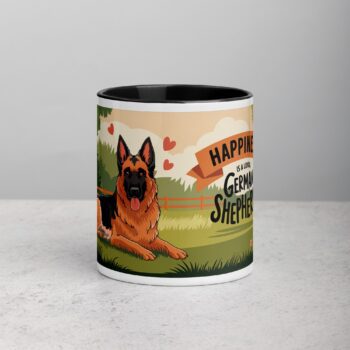 Happiness Is a Loyal German Shepherd Coffee Mug