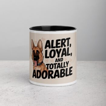 Loyal & Totally Adorable German Shepherd Coffee Mug