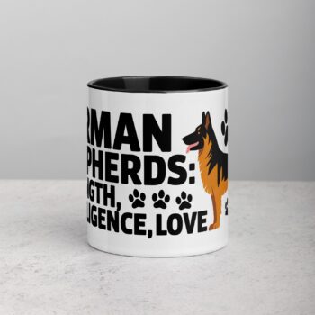 German Shepherds: Strength, Intelligence, Love Mug