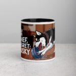 100% Mischief, 0% Regret: My Husky Coffee Mug