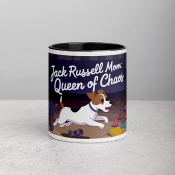 Jack Russell Mom: Queen of Chaos Coffee Mug