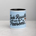 Jack Russells Make Life Pawsome Coffee Mug