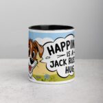 Happiness Is a Jack Russell Hug Coffee Mug & Tea Cup