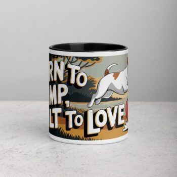 Born to Jump, Built to Love Jack Russell Mug