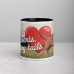 Labs: Big Hearts, Wagging Tails Coffee Mug