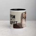 My Pom Is My Therapist Coffee Mug