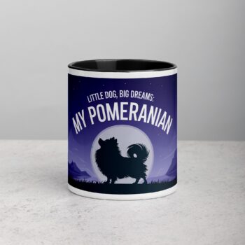Little Dog, Big Dreams: My Pomeranian Coffee Mug