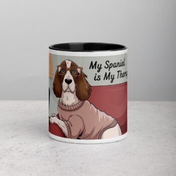 My Spaniel Is My Therapist Coffee Mug
