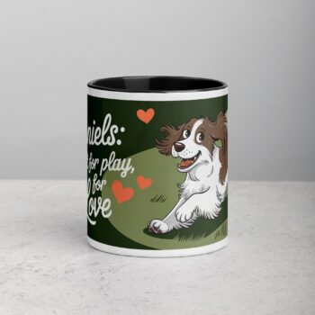Spaniels: Built for Play, Made for Love Coffee Mug
