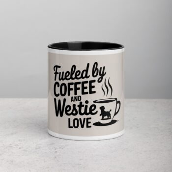 Fueled by Coffee and Westie Love Mug