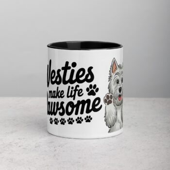 Westies Make Life Pawsome Coffee Mug
