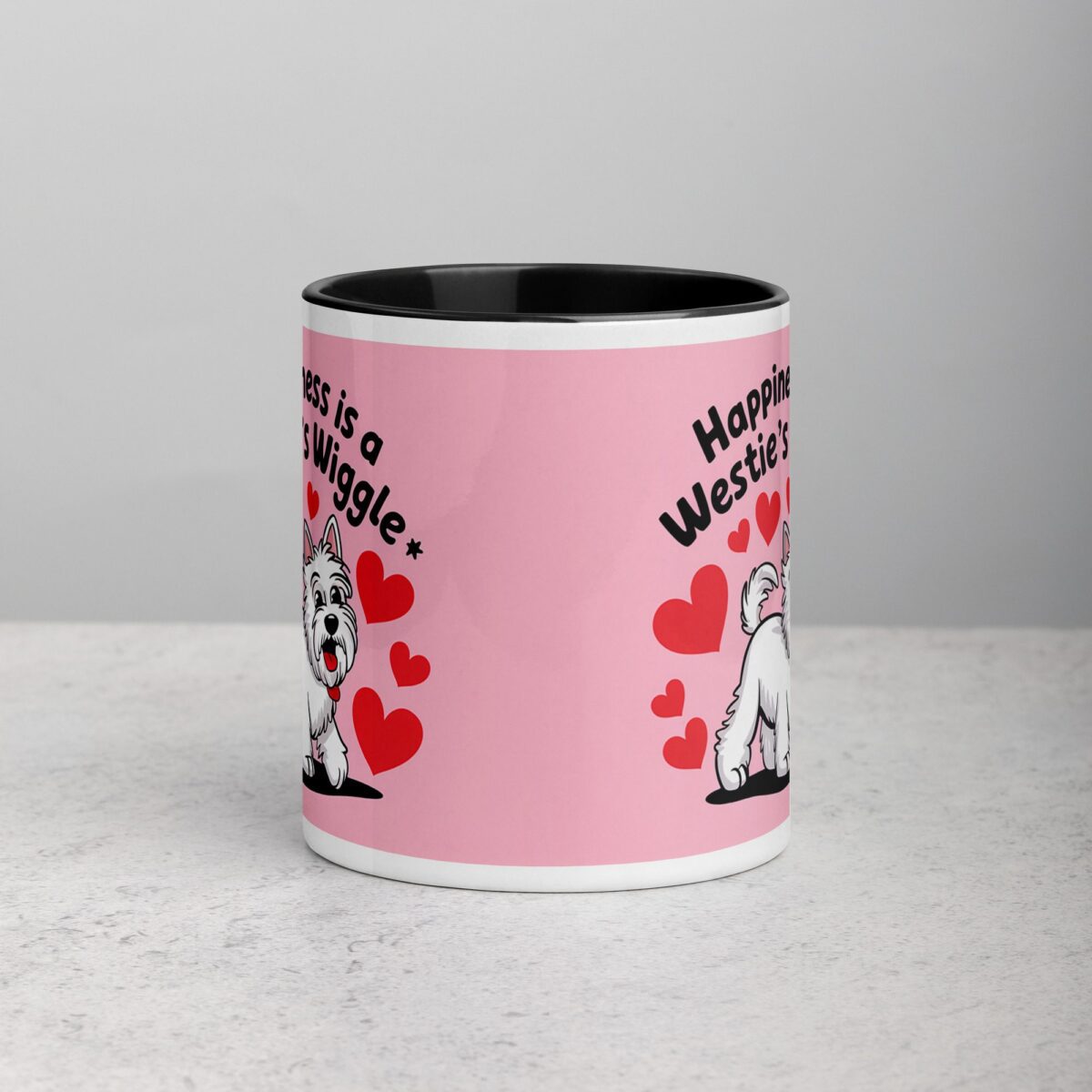 Happiness Is a Westie’s Wiggle Coffee Mug - Image 2